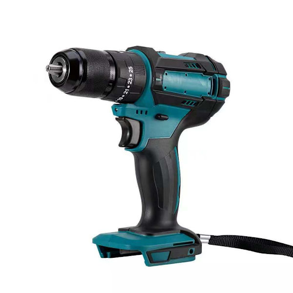 13MM Elektrisk Kordløs Skrutrekker, Høy Effekt Elektrisk Skrutrekker Kordløs Hammerbor Hjem DIY Verktøy Slagbor