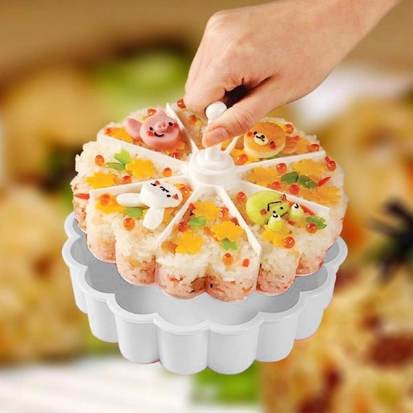 Triangulär Sushi Spam Form Lätt Triangel Sushi Form För Kök, Camping