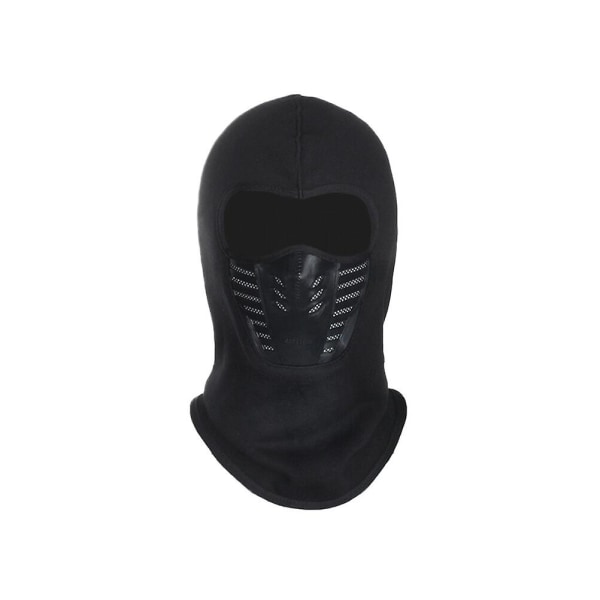 Hiihtomaskit Hiihtohattu Balaclava Tuulenpitävä Hiihto Moottoripyöräpyöräily Lumilautailu Talvivarusteet Hiihto Talvimask Bl Black