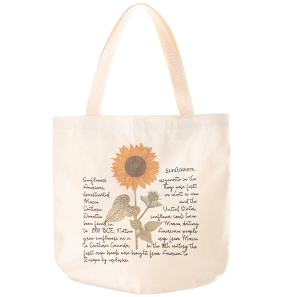 Canvasväska Estetisk Blomma Tote Bag Återanvändbar Shoppingkasse För Kvinnor 55x39CM 55x39CM