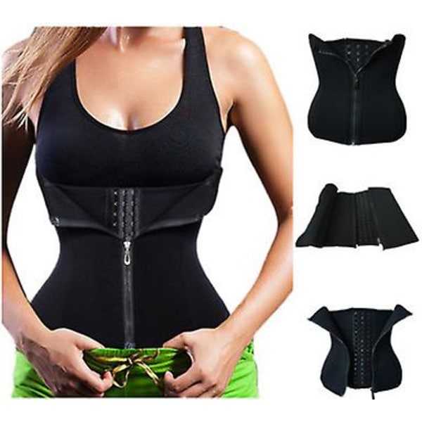 3 Clip&1 Lynlås 6 Stålbenet Taljetræner Korset Sport Træning Kropsformer Mavekontrol XL XL