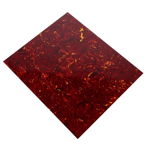 Kannettava Pickguard-suoja, Pick-tarra, naarmuuntumaton akustinen kitara, punainen 17X20CM Red 17X20CM