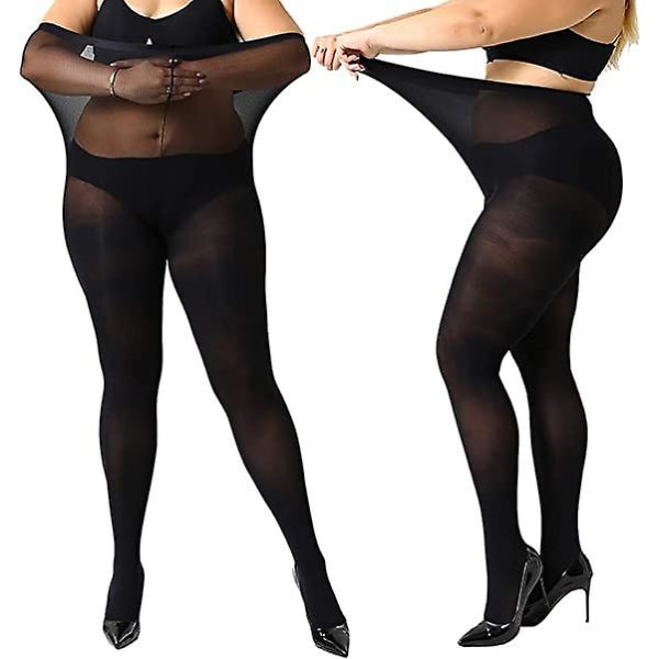 Dam 2-pack Plus Size Kontrolltopp Super Mjuk Body