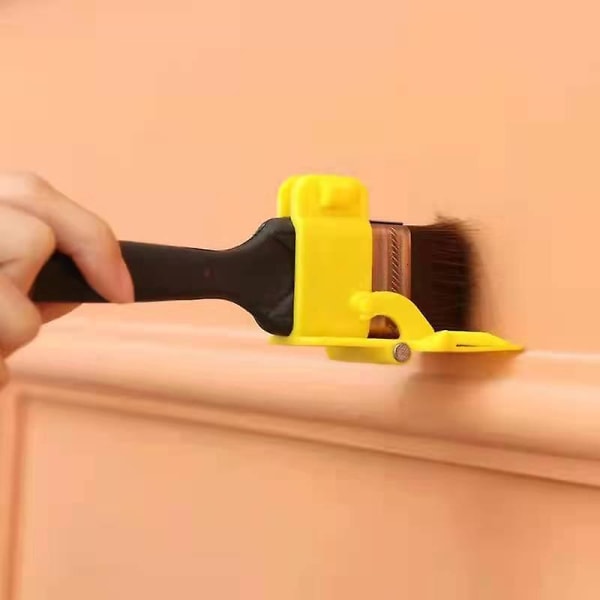 2kpl Sivellin Kestävä Kevyt Clean Cut -maalaussivellin puukahvalla Tee itse työkalu kehyksen seinäkaton reunojen viimeistelyyn