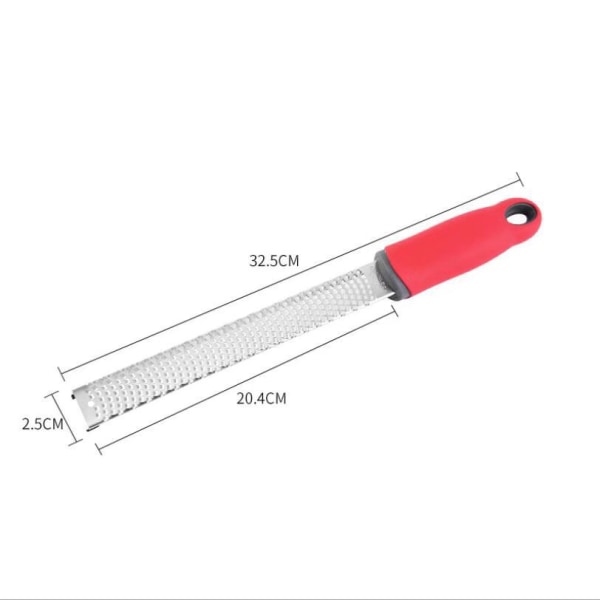 Käsikäyttöinen juustoraastin 304 ruostumattomasta teräksestä valmistettu juustoraastin sitruuna- ja suklaaraastin