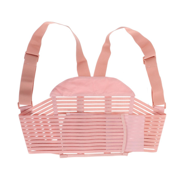 Raskausvyö Olkahihnoilla Säädettävä Raskausvatsan Tukivyö Vaaleanpunainen XL Pink XL
