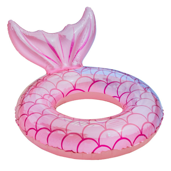 Uppblåsbar Badring, Barn Söta Pool Float Tube Dekorationer Simringar Utomhus Pool Strand Vatten Floats Party Tillbehör Barn Floaties