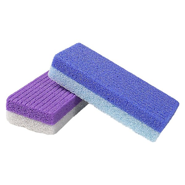 2 kpl Jalkahoitovälineet Jalat Jalka Sieni Tiedosto Rasp Jalkapohja Trimmer Jalka Kuorinta Pumice Sieni FeetAs Assorted Color 12x5cm