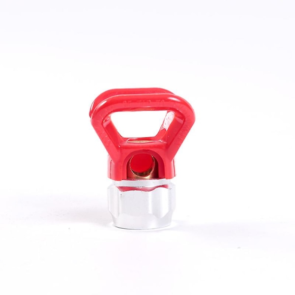 Airless sprutmunstycke sätesskydd metall och plast sprutpistoler munstycke munstycke sätesbyte Universal röd (1st, röd)