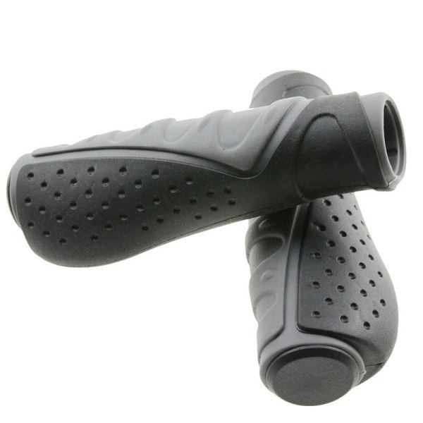 Antislip cykelstyr Grips Protector til cykel/ mountainbike/ landevejscykel/ foldecykel (sort+grå)