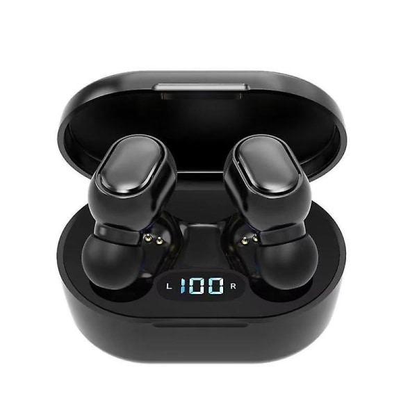 Bluetooth hörlurar, Mini In-ear Stereo True Wireless hörlurar med power digital skärm, vattentäta och brusreducerande hörlurar