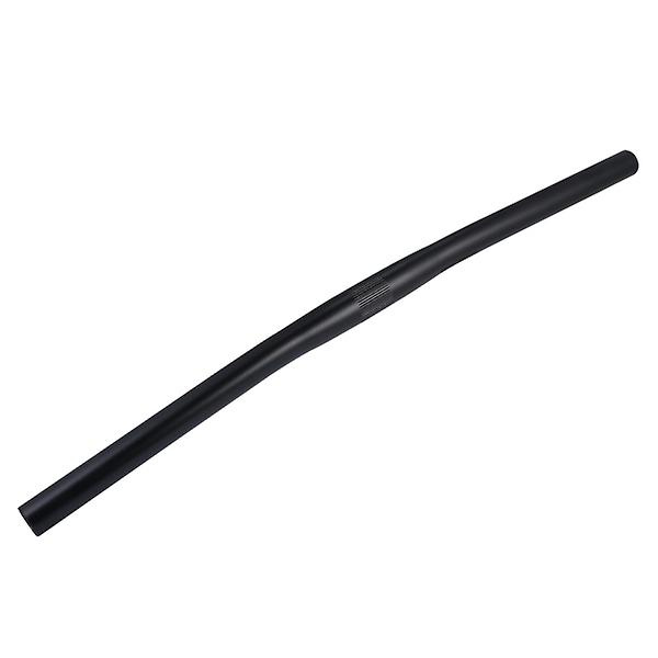 25,4 mm Styre i Aluminiumlegering, Rett Sykkel Mtb Sykkel Riser Flat Styre, Svart 54,3X2,1CM Black 54.3X2.1CM