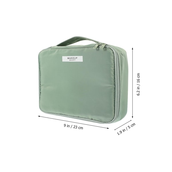 Reisetoalettsaker Sykepleie Lomme Organizer Bærbar Reiseveske Organizer Punger Grønn 23x16x5cm Green 23x16x5cm