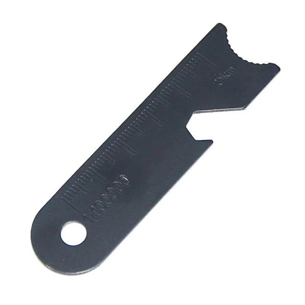 12 st Rod Scraper Eldstartare Tändstål Skrapa Överlevnad Eldstålblock Camping Nödeldstartare För Ferro Rod Användning, Multifunktionell Flasköppnare