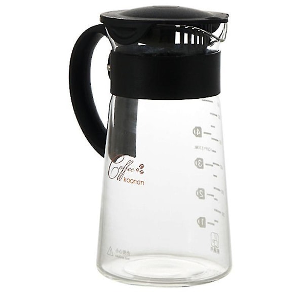 650ml Glaskaffebryggare Kallaxtrakts Iskaffekanna