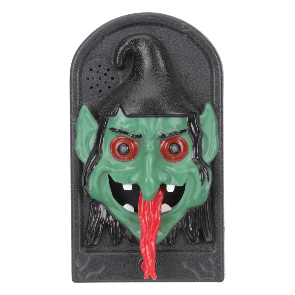 Halloween-koristeet Ovikellon Haukuttu Talokello Halloween Puhuva Ovikellon Kauhea Temppu Doo Assorted Color 19.5x11.5cm