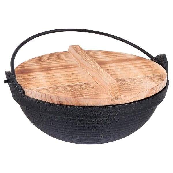 1 Sarja Ulkokäyttöön Sopivaa Valurautakattilaa Leirintään Ripustuskeittiövälineet Keittokattila Kansi Musta 19.5X19.5X6.5CM Black 19.5X19.5X6.5CM