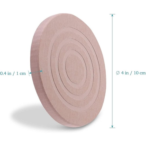 Diatomitt Brikker Koppunderlag for Drikker Diatomitt Pad (rund sirkeltype) Krusmatte