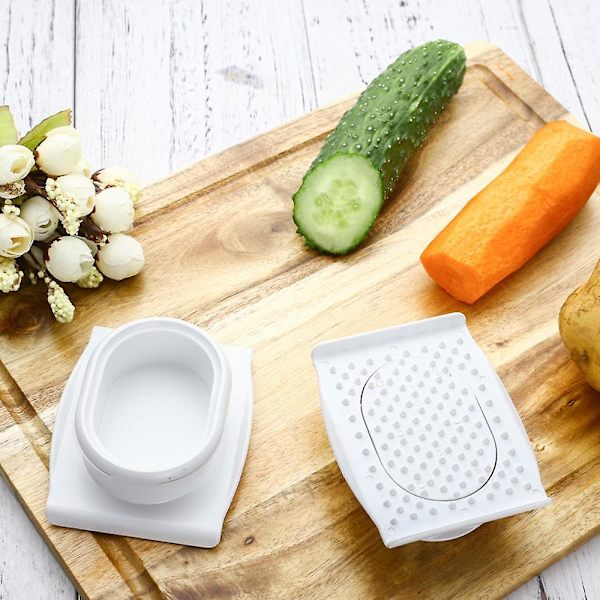Livsmedels Säkerhetshållare Skärverktyg, Mat Skärare Skärare Finger Skydd För Morot Potatis Melon Gadget Grönsaker Frukt