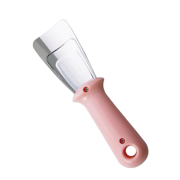 Rustfritt Stål Defroster Is-Spade Kjøleskap Is-Skrape Fryser Is-Fjerning Spade Avfrosting Skuffer Kjøkken Gadgets (rosa) Grå Grey