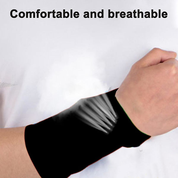 Resevärde Armbandspåse Med Blixtlåsficka För Kontanter, Kort, Pengar. Tillverkad För Resor, Löpning, Promenader & VandringSvart Black
