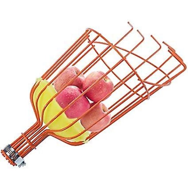 Fruktplockare, Fruktplockare, Skördekasse, Enkel Att Fästa, Skruvbar, Fruktplockare Verktyg, För Citron, Äpple, Päron, Mango (h34 X B15 , Utan Plockpinne)