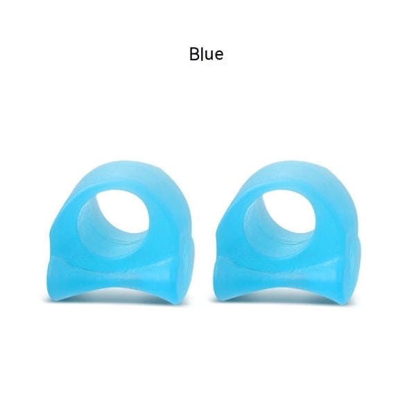 Toe Separator 1 Pair Toe Separator Comfortable Straighten Bent Toes Silicone Relieve Pain Foot Fingers Protector for Adult Spacer