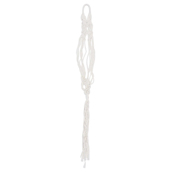Blomkrukor inomhusväxter Hängande planteringsställ Hängande korgfästen Inomhusväxtupphängningar Hängande Beige 104X6.5X1CM