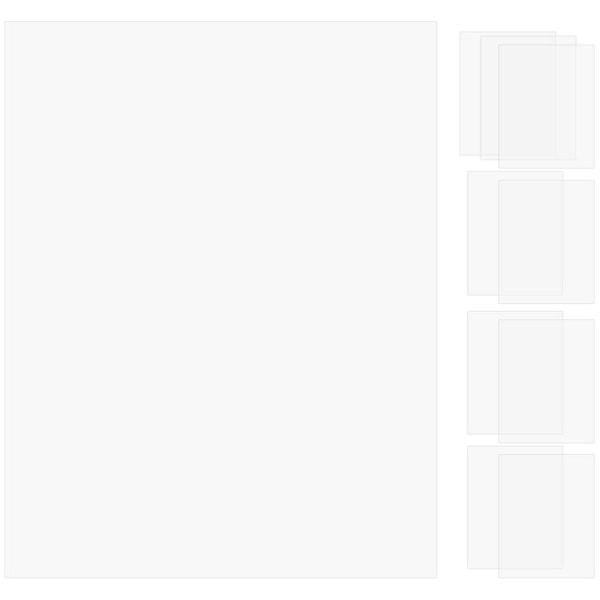 10pcs Clear Plastic Sheets Transparent Plastic Panels For Craft Picture Frames SignTransparent30X21C