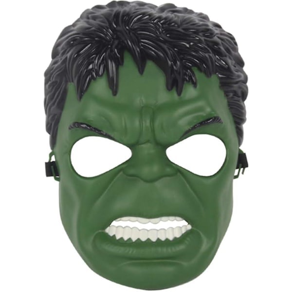 Hulk Mask för Barn - Superhjälte Kostymer, Barnkalas, Hulk Leksaker, Halloween Cosplay, Maskerader (Hulk Mask)_RY