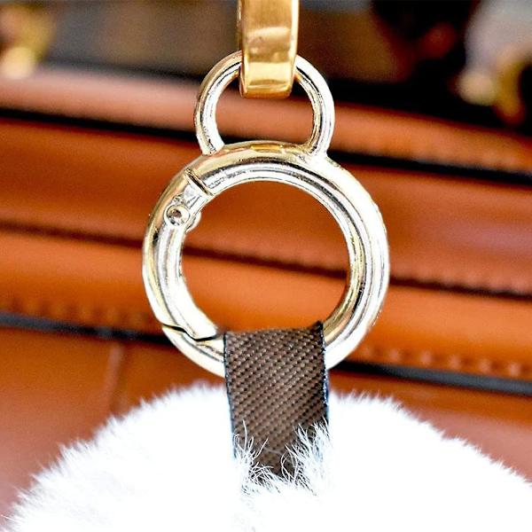Runda fjäderlås med fast ögla, zinklegering, O-ring karbinhakar, nyckelring, DIY-tillbehör, lätt (10 st, Guld)