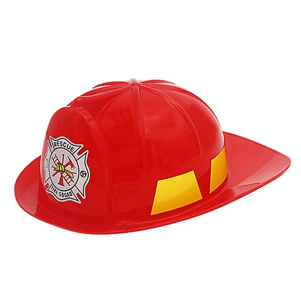 27*22.5*10cm Lasten Simulointi Turvakypärä Leikki Hattu Koulutuslelu Luova Rakentaminen Hauska Gadget (punainen)Punainen1kpl Red 1pcs