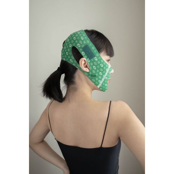 Kosmetisk Facial Shaping Sovmask V-Shaped Line Lifting Mask Facial Shaping Tape.U6o3