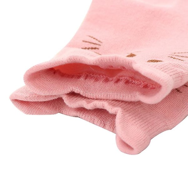 Morsomme Katt Sokker, Dame Bomulls Casual Funky Nyhet Søt Dyr Pote Crew Sokker Komfortable Fargerike Kreative Dyremønster Sokker Elsker Gaver (5 Par)