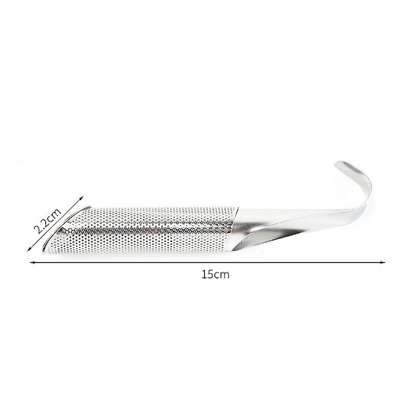 Te-si Te-diffuser Stav Genanvendelig Løs Te-si Udtrækkelig Te-si Te-filter Urteinfuser Til Løse Te-blade (3 stk., Sølv)
