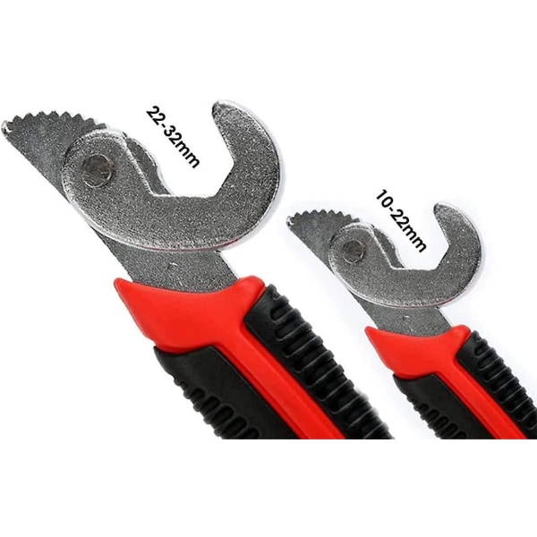2 Universelle Justerbare Multifunksjonsnøkler 9mm Opp Til 32mm