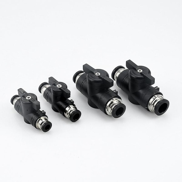 Pneumatisk kulventil, Push To Connect styrventilsanslutningar