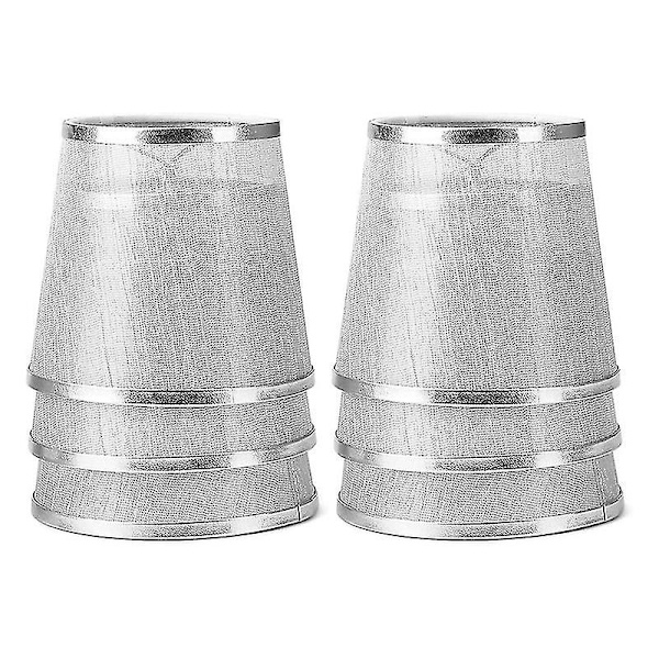 6-delad Kristallkronljus Mini Skärm 5,5 tum (silver)