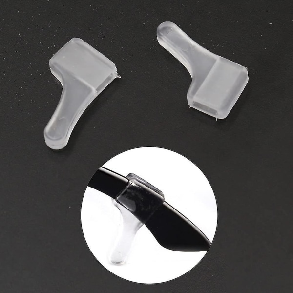 500 stk. Brillebriller Reparasjonsverktøysett for briller, inkludert små skruer, mutter og silikon neseputer Sortiment