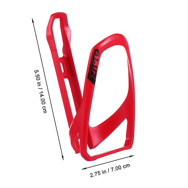 Flaskhållare för Cykling Mtb Vattenflaskhållare Cykelvattenflaska Ramstöd Röd 14X7.5X7CM Red 14X7.5X7CM
