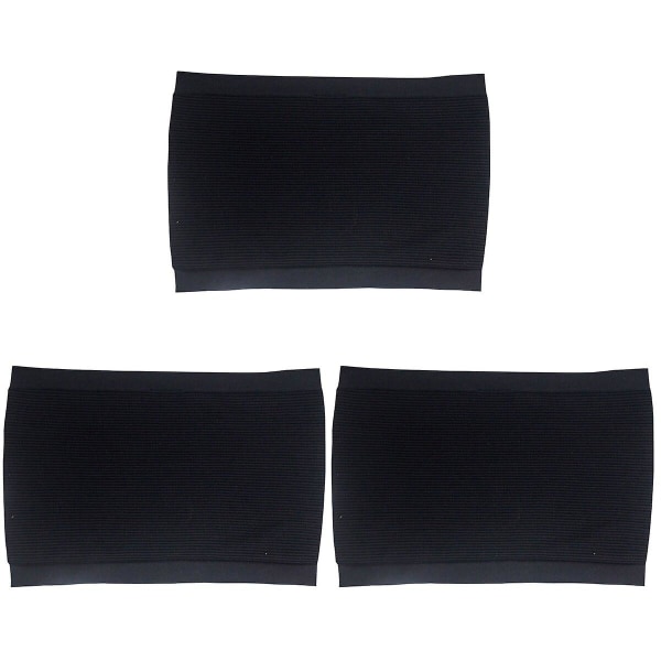3-pack Andningsbart Magband Män Waist Trimmer Bälte Bekvämt Elastiskt Åtdragande Midjeband Fitness Bälte 3pcs L