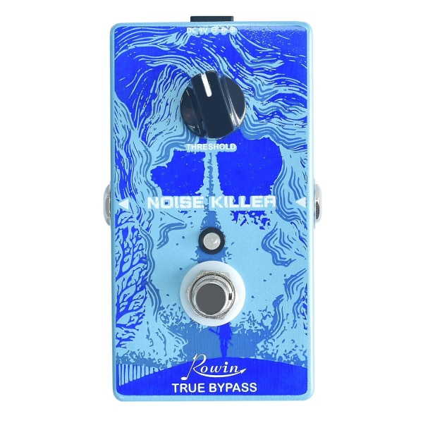 Re-03 Gitar Noise Killer Pedal Støyundertrykkelse Effekter Kompatibel Med Elektrisk Gitar Hard Soft 2 Moduser