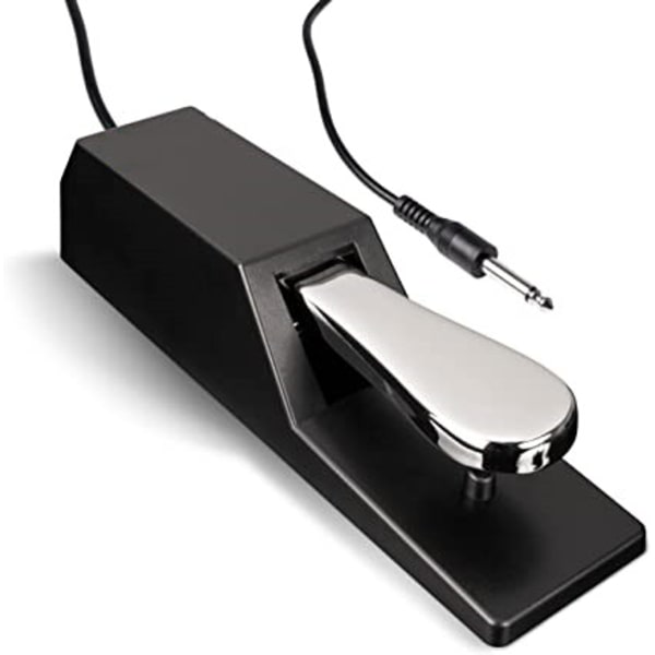 SP-2 - Universal sustainpedal med klaverlignende bevægelse, det ideelle tilbehør til MIDI-keyboards, digitale klaverer, elektroniske keyboards og mere