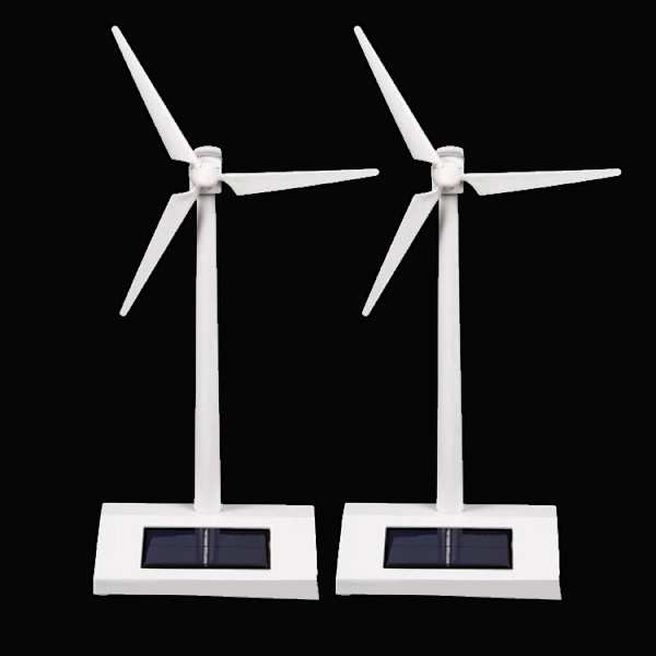 Tuulimylly Leikkikalu Työpöydän Tuuliturbiinimalli Aurinkoenergia Tuulimylly Suosittu Tiedeopetusväline Koti Sisustus Joulu Syntymäpäivälahja-2kpl