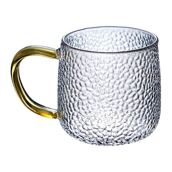 Japanilainen Lasinen Teekuppi Lämpöä Kestävä Läpinäkyvä Teekuppi Pieni Teekulho Läpinäkyvä 12X7.5X7.5C Transparent 12X7.5X7.5CM