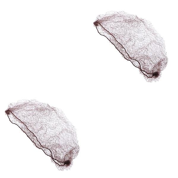150 stk. Hårnet Usynlig Elastisk Mesh (kaffe) 100 stk 100 stk 100 pcs 100pcs