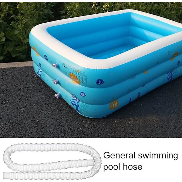 Ersättningslang för pool, för ovanjordiska pooler, tillbehör, poolpump, enkel att installera, poolfilter, simning