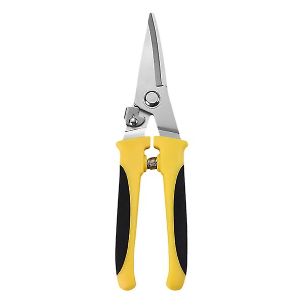 1pc Iron Sheet Cutter Stainless Steel Metal Sheet Scissors Labor-saving ShearsStraight19.5x5.5cm