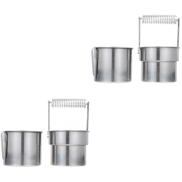 5 stk Rustfritt Stål Kunstner Pensler Vaskesett Maling Pensler Vask Verktøy 2 stk 20X10.8cm 2pcs 20X10.8cm