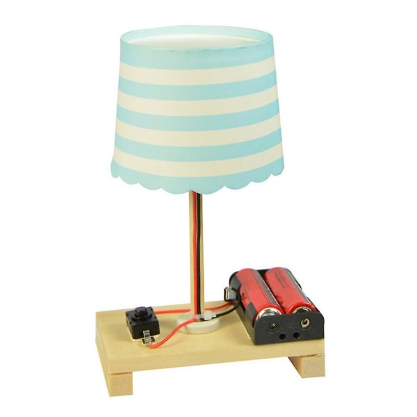 Barnebordlampe Montering DIY Bordlampe Barneoppfinnelse Bordlampe Bordlampe Leke Vitenskapseksperimenter